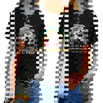 Save The Pandas Camisa Estilo Retro Panda Regalo Camiseta de mujer - Regaloses