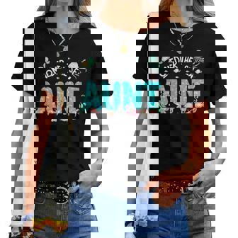 Under Sea Aunt Birthday Girl Boy Matching Family Party Women T-shirt - Thegiftio