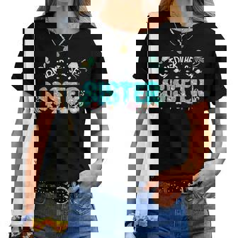 Under Sea Sister Birthday Girl Boy Matching Family Party Women T-shirt - Thegiftio