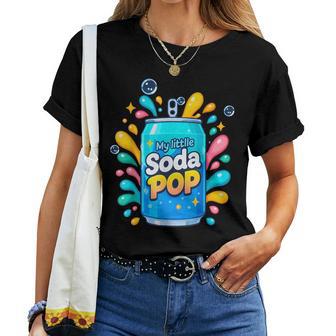 Soda Pop Dibujos Animadosplash Lindo Retro Bebida Broma Camiseta de mujer - Regaloses