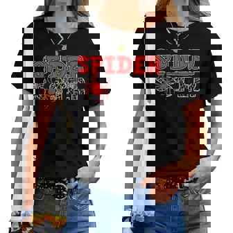 Spider Sister Spidey Birthday Matching Family Girls Sisters Women T-shirt | Mazezy