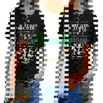 St Patrick Day I Am Not Short Im Leprechaun Size Men Women T-shirt - Thegiftio