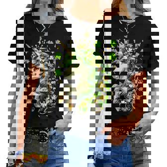 St Patrick Day Unicorn Girls Toddler Lepricorn Unicorn Women T-shirt - Thegiftio