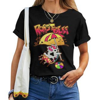 Stranger Dustin Love Roast Beef Beachaca Tv Parody Camiseta de mujer - Regaloses
