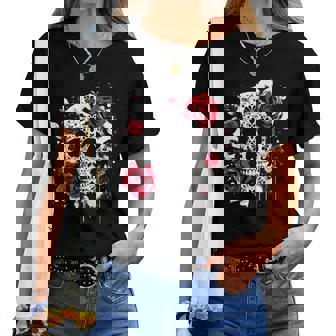 Sugarkull Roses – Floral Dia De Los Muertos Gothique T-shirt femme - Cadeauxyz