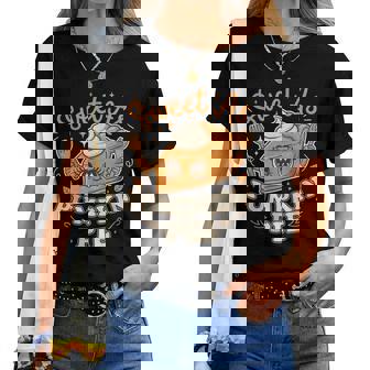 Sweet As Pumpkin Pie Cute Fall Dessert Thanksgiving Girls Women T-shirt | Mazezy