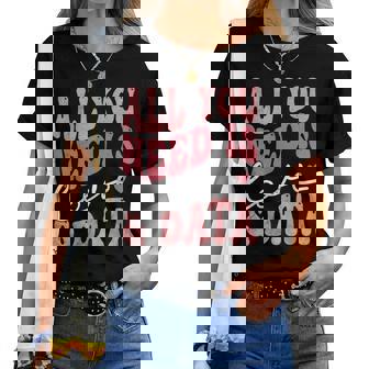 Teacher All You Need Is Love And Data Women T-shirt - Thegiftio