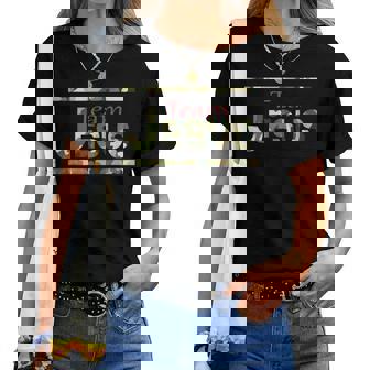 Team Jesus Christian Camo Camouflage Army Women T-shirt | Mazezy