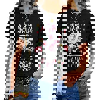 Tenues Florales Assorties Maman Ours Un Petit T-shirt femme - Cadeauxyz