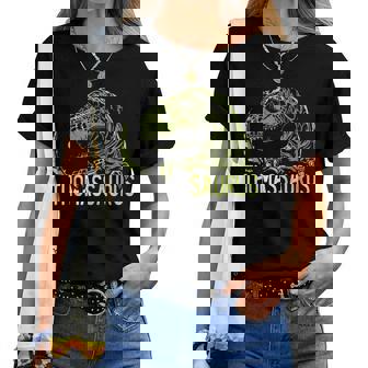 Thomasaurus Nom Personnalisé Dinosaure T-Rex T-shirt femme - Cadeauxyz