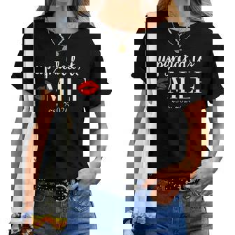 Upgraded Milf 2026 Milf Mom Milfin Ain't Easy Milf Est 2026 Maglietta da donna - Novitaregali