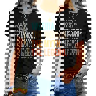 Valeria The Woman The Myth The Legend Nomealeria Maglietta da donna - Novitaregali