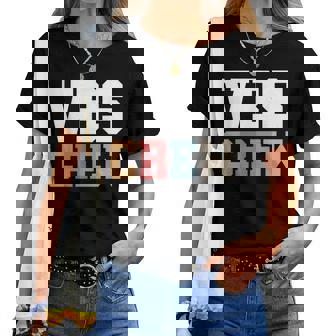 Vbs Crew Faith-Based Gathering Sunday School Teacher Women T-shirt - Thegiftio