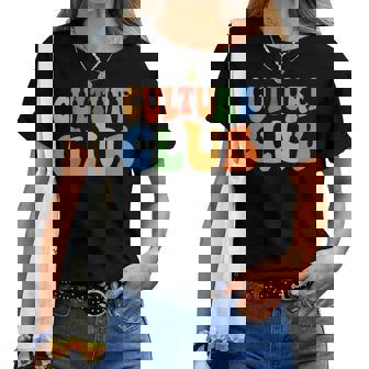 Vintage Boys Girls Retro Culture Club Women T-shirt | Mazezy