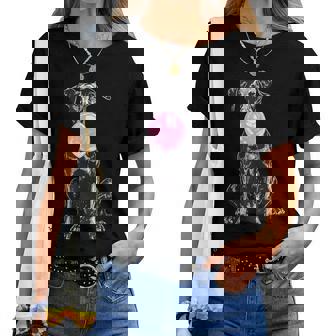 Vintage Dobermann Cheoffia Bolla Cane Papà Mamma Proprietario Maglietta da donna - Novitaregali