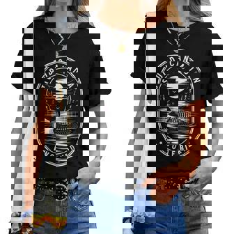 Vintage Stupid Canadian Wolf Bird Cute Loon Sarcastic Animal Women T-shirt - Thegiftio