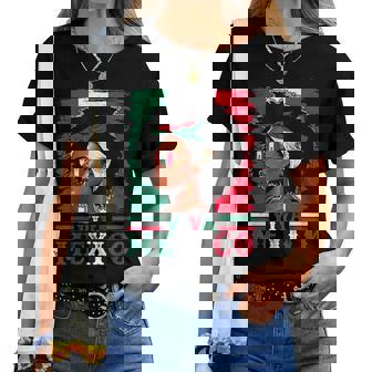 Viva México Chica Mexicana Día De La Independencia Es Mexicanas Camiseta de mujer - Regaloses