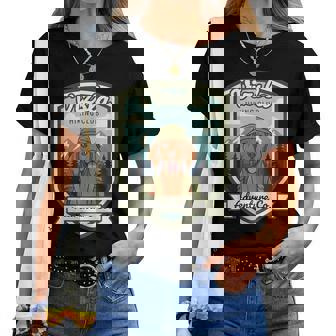 Vizsla Escursionismo Club All'aperto Avventuraintage Cane Mamma Pap Maglietta da donna - Novitaregali