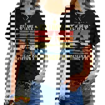 Voile Pour Hommes S Plan De Retraite Bateauoilier T-shirt femme - Cadeauxyz