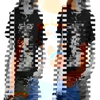 Waifu セクシー アニメ 女の子 モデル 表紙 和風 レディースTシャツ - Kawaiitshirt