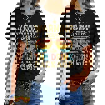 Warning I Bought The Drink Package Family Cruising Women T-shirt - Thegiftio