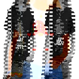 Weihnachten Mama Wichtel Gnom Weihnachtswichtel T-shirt Frauen - Seseable