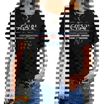 Zohran Mamdani Mayor Nyc New York City Us Flag Women Women T-shirt | Mazezy