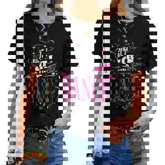 ダンス好きのためのダンスが大好きな女の子だけ レディースTシャツ - Kawaiitshirt