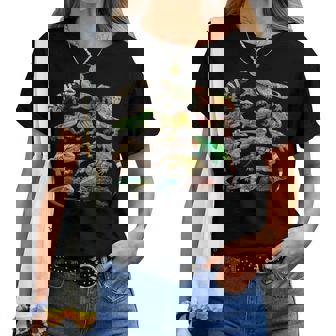 トカゲイグアナ クールな爬虫類タイプ – 男性、女性、男の子、女の子。 レディースTシャツ - Kawaiitshirt