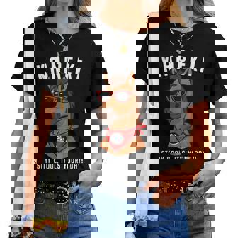 還暦祝い 馬 うま好き 干支 父 男性 女性 還暦 お祝い 60歳 おもしろ おもろい レディースTシャツ - Kawaiitshirt