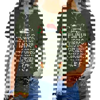 Teacher 67 Christmas Six Seven Students Saying 6-7 Women T-shirt | Mazezy