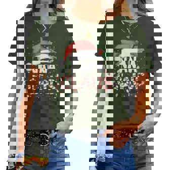 Nana Claus Santa Christmas Matching Grandmother Family Women T-shirt - Thegiftio