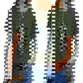 Notre-Dame Du Pilier Mèreymbole Puissantaint Marie T-shirt femme - Cadeauxyz