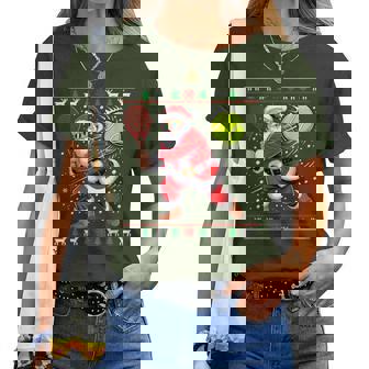 Santa Jugador De Tenis Navidad Navidad Holiday Hombres Es Camiseta de mujer - Regaloses