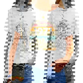 55歳 誕生日 男性女性intage 1971年1971年生まれ レトロデザインブランド レディースTシャツ - Kawaiitshirt