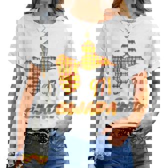 971 Gwada Idee Cadeau Guadeloupe Gwadlouptyle Madras T-shirt femme - Cadeauxyz