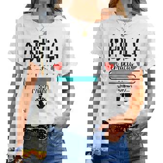 Abuela En Prácticas Primerizo Anuncio Embarazo Abuelas Camiseta de mujer - Regaloses