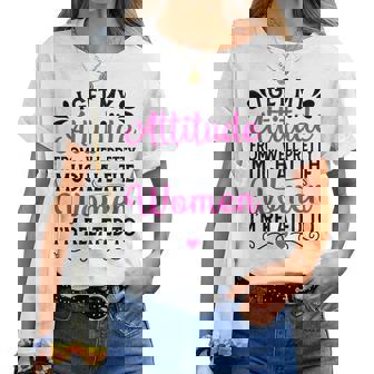 I Get My Attitude From In My Life Toddler Girls Women T-shirt - Thegiftio