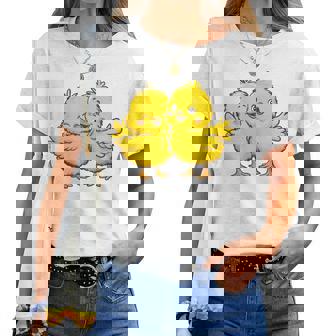 Baby Chicken Chick Farmer Farm Girl Women T-shirt - Thegiftio