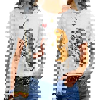 Beagle Amore Carino Cane Mamma Divertente Ragazze Maglietta da donna - Novitaregali