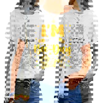 Im The Bee Day Girl Flower Birthday Group Family Matching Women T-shirt | Seseable UK