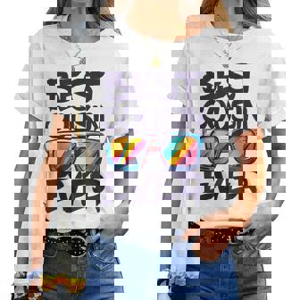 Best Cousin Ever シャツ キッズ 男の子 女の子 いとこ クルー マッチング レディースTシャツ - Kawaiitshirt