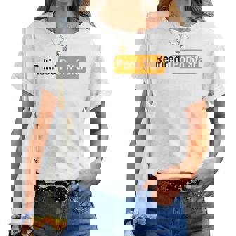 Con Texto En Inglés Retired Porntar Camiseta de mujer - Regaloses