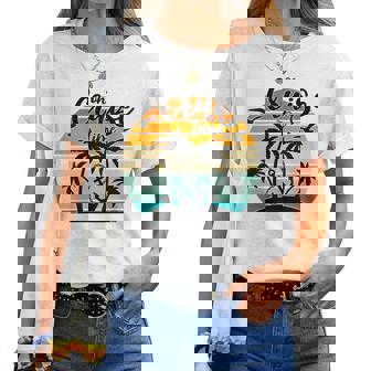 On Cruise Time Palm Trees Cruising Family Vacation Friends Women T-shirt | Mazezy