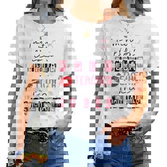 Cute I'm Not Like A Regular Teacher I'm A Cool Teacher Quote Women T-shirt - Thegiftio