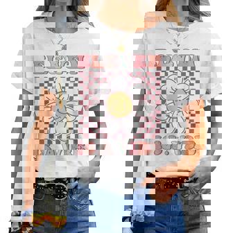 Eleven Is A Vibe Groovy 11Th Birthday Party Daisy Flower Women T-shirt | Mazezy