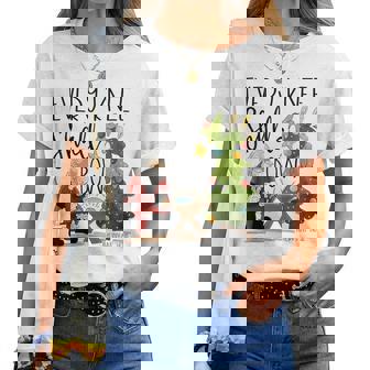 Every Knee Shall Bow Santa Jesus Christian Christmas Pajamas Women T-shirt | Mazezy