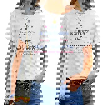 Future Maman Enceinte Pas Toucher Oui Jeuis Enceinte T-shirt femme - Cadeauxyz