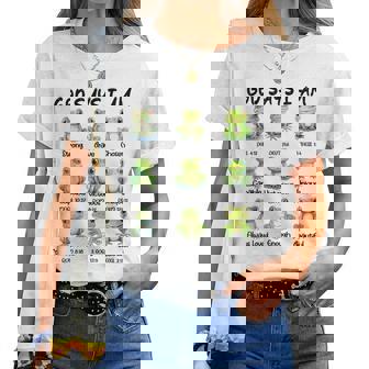 God Says I Am Christian Frog Love Religious Jesus Women T-shirt | Mazezy