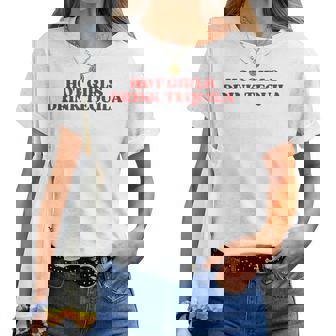 Hot Girls Drink Tequila Y2k Aesthetic Cinco De Mayo Women T-shirt | Mazezy